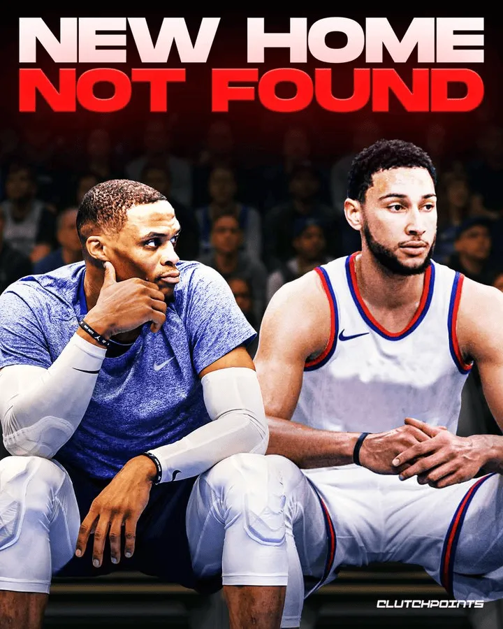 开云体育下载-ClutchPoints：赛季开始时，威少和西蒙斯可能仍是自由球员